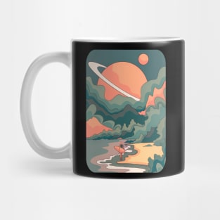 space beach Mug